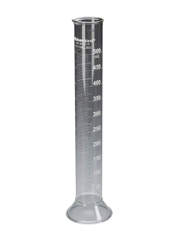 Cylinder, Glass 1000 ml Single Graduated 