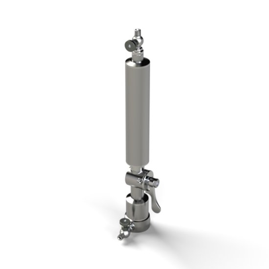 Reid Vapor Pressure Bomb with LPG Conversion Adapter