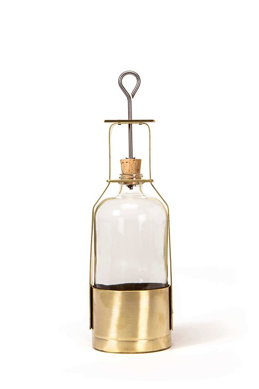 Brass Sampler for Glass bottle 32 oz.