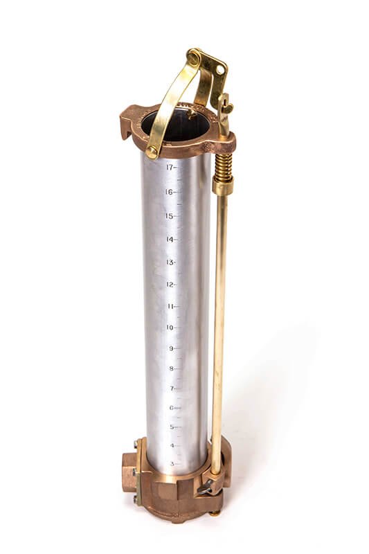 Oil Thief, 18" Aluminum, Butterfly Valve 