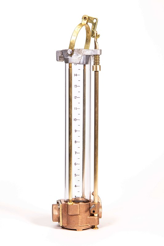 Oil Thief, 16" Clear Barrel, Butterfly Valve 