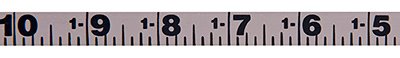 Gauging Tape Refill Innage Chrome-Plated 25'