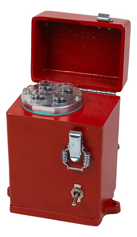 Sample Heater 12V, 4-place for 12.5 ml centrifuge tubes