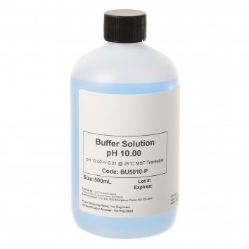 C38839-016 Buffer Solution pH 10 Color-coded BLUE, 500ml