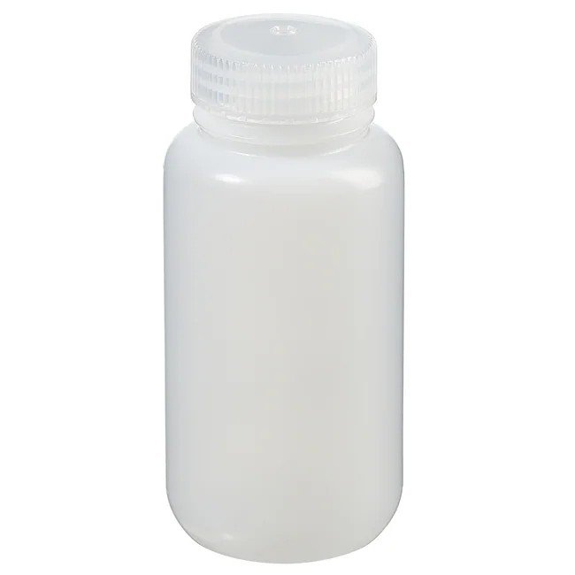 Plastic Bottle Wide Mouth LDPE, 16 oz (Pkg/12)