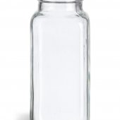 French Square Glass Bottles